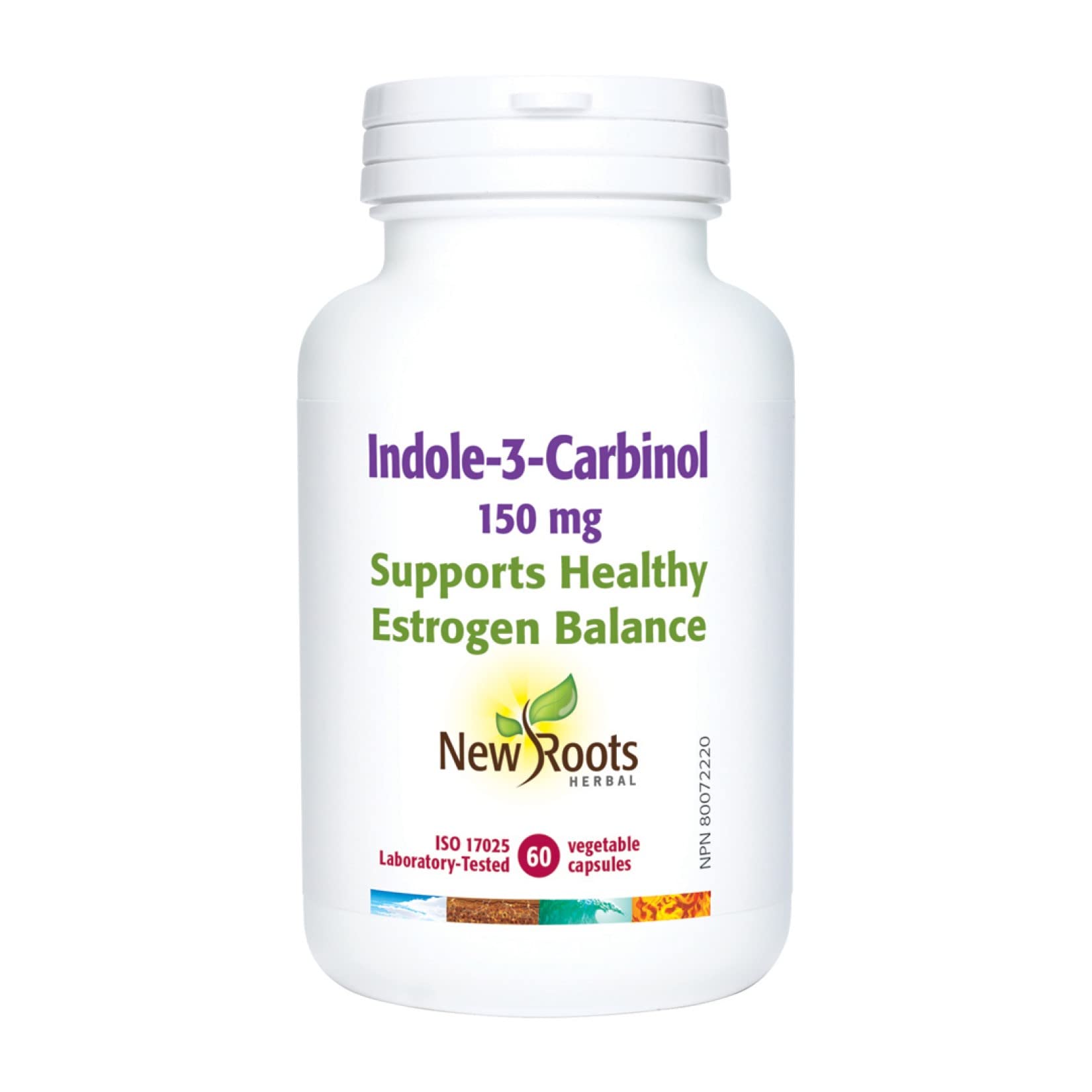 New Roots Herbal Indole-3-Carbinol 150mg, 60 Veg Capsules, 30-Day Supply, i3C Supplement for Hormonal Balance, Supports Women‚Äôs Wellness, Skin & Breast Health, Suitable for Menopause & Daily Balance