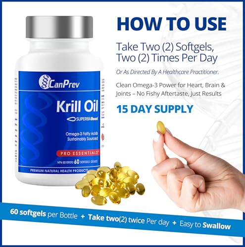 CanPrev - Huile de krill SUPERBABoost