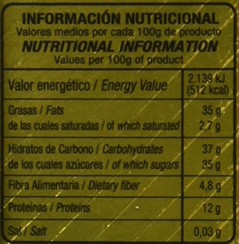 AntiuXixona Turrón Alicante DOP Crunchy Duro, 250g