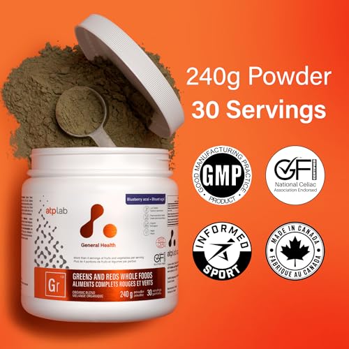 ATPLAB Greens And Reds Whole Foods, 240 g