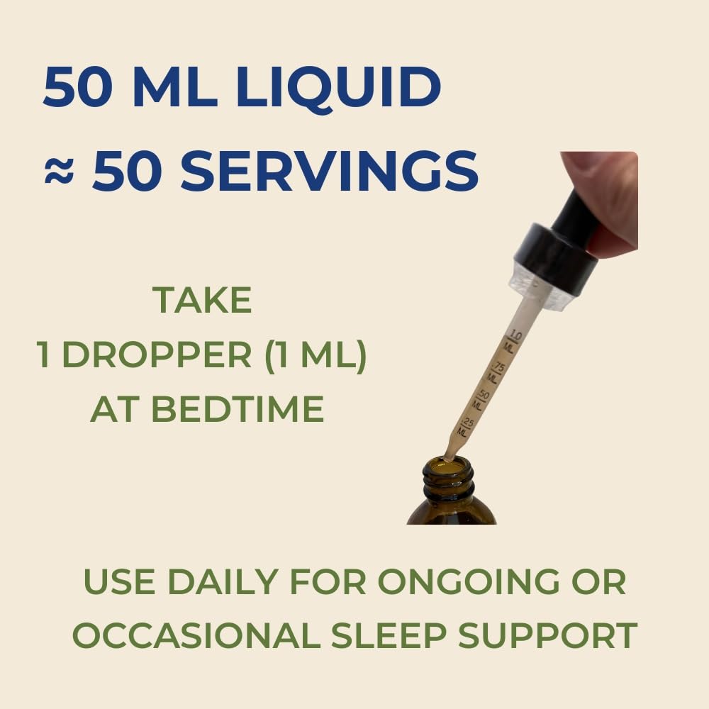 Nature’s Harmony Sleep Tight Liquid Melatonin 3 mg – Sleep Quality & Circadian Rhythm Support – Berry Flavour – 50 mL Liquid Drops