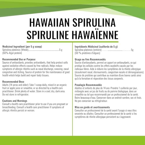 Gandalf Certified Organic Spirulina Powder