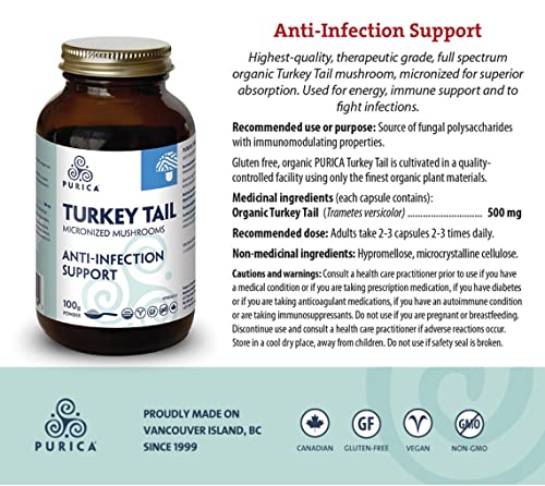 PURICA Turkey Tail (Coriolus) Powder