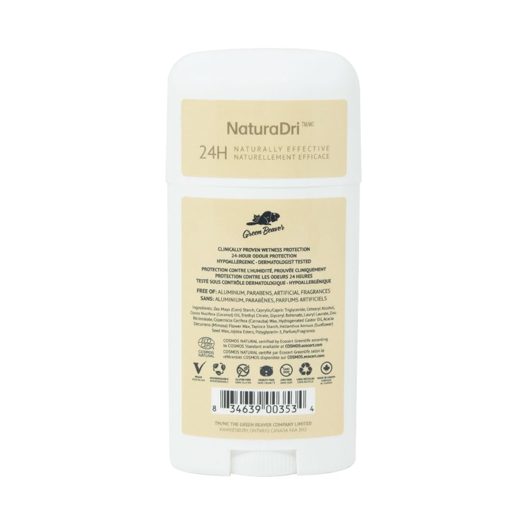 Green Beaver All Natural Body Deodorant, Paraben & Aluminum-Free For Normal & Sensitive Skin, Bliss, 1-pack