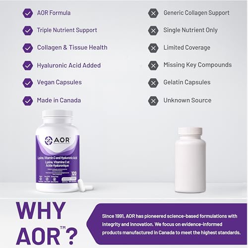 AOR Lysine, acide hyaluronique et vitamine C