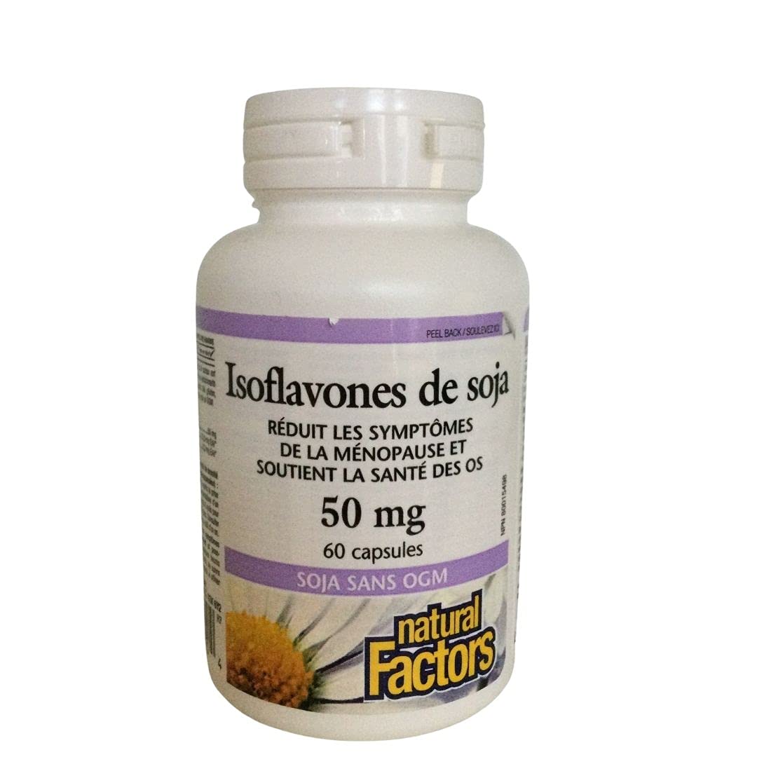 Natural Factors Soy Isoflavone Complex 50 mg, 60 Capsules