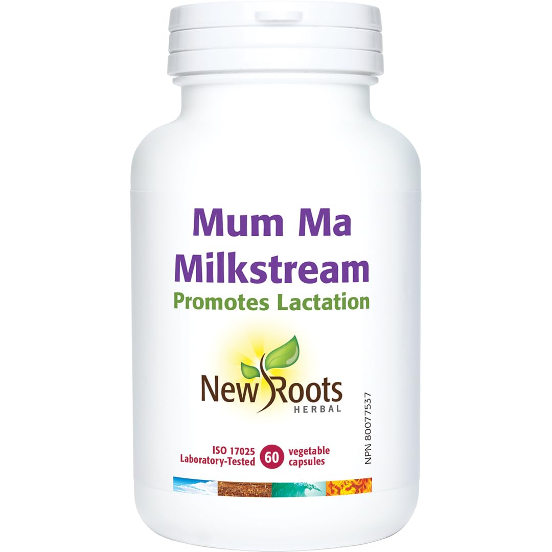 New Roots Herbal Mum Ma Milkstream 60 Capsules 30-Day Supply