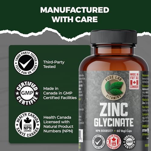 Pure Lab Vitamins - Zinc Glycinate