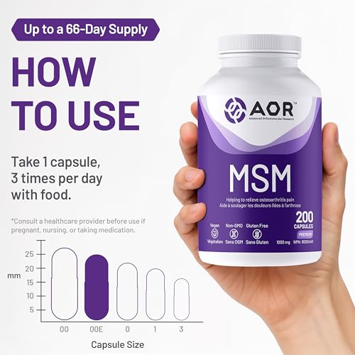 AOR - MSM 1000mg