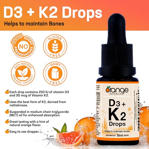 Orange Naturals - Vitamine D3+K2