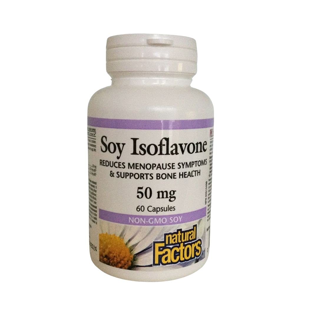 Natural Factors Soy Isoflavone Complex 50 mg, 60 Capsules