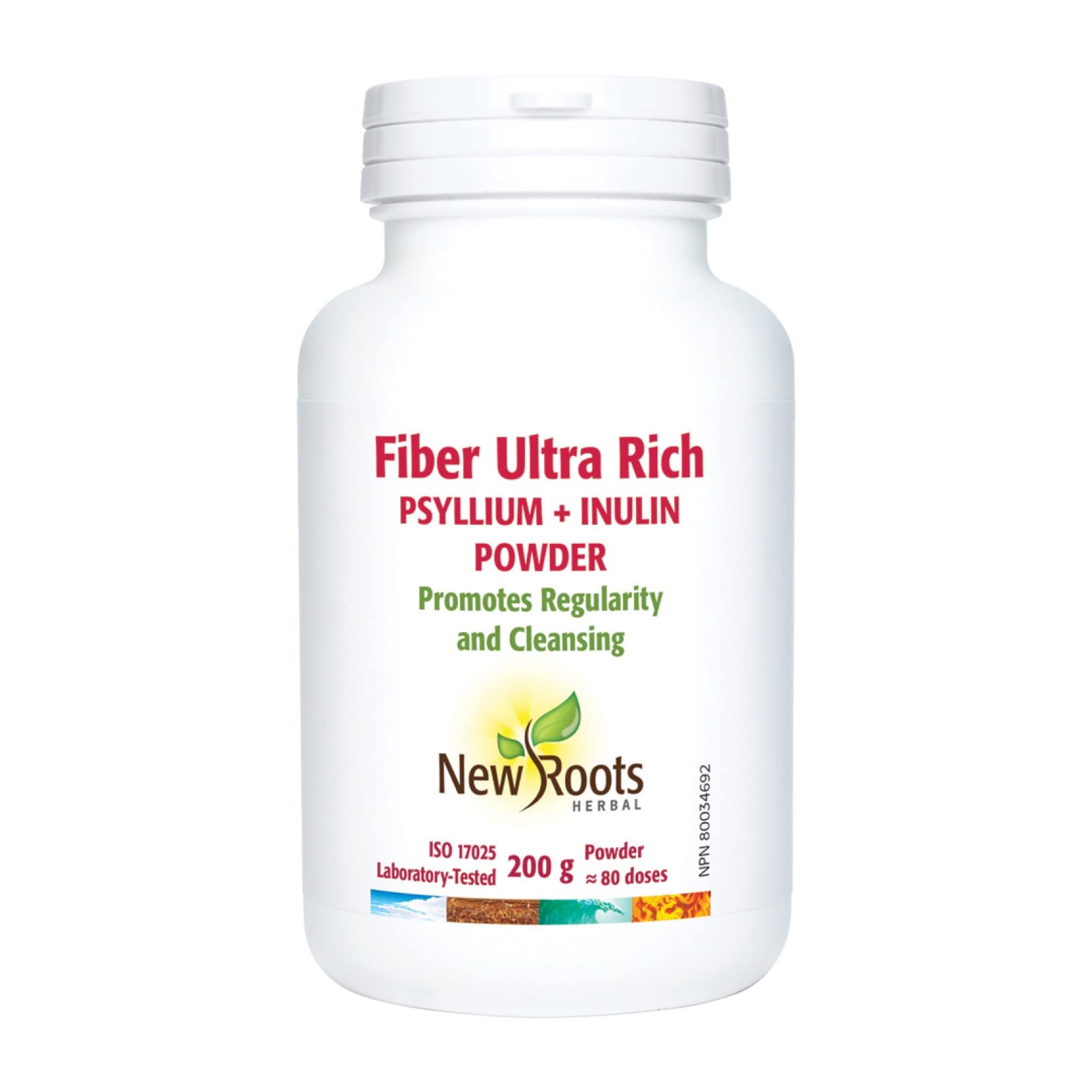New Roots Herbal - Fibres ultra riches Psyllium + Inuline