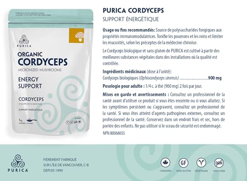 PURICA Cordyceps en poudre