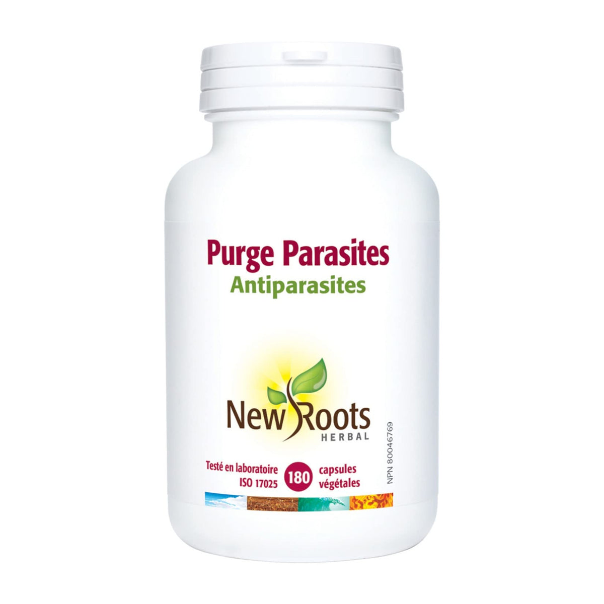 New Roots Herbal Purge Parasitis Capsules, Wormwood, Black Walnut, 180 Caps