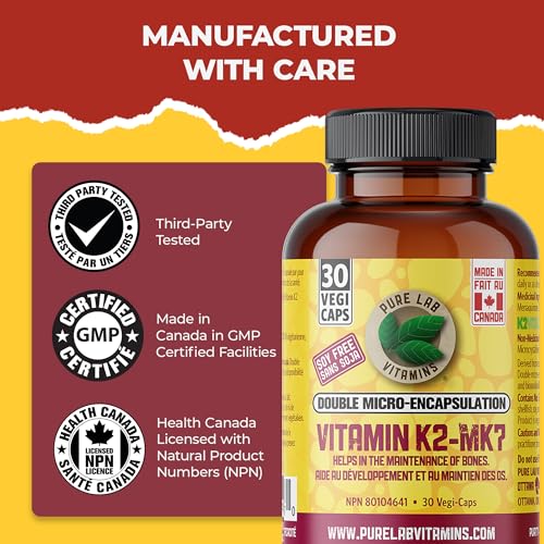 Pure Lab Vitamins | Vitamine K2 MK7