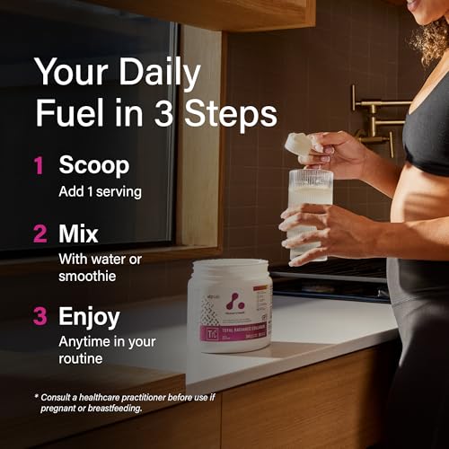 ATP LAB - Total Radiance Collagen 360g - Collagen Protein Powder for Women - For Skin, Hair & Nails - Collagen Supplements for Women