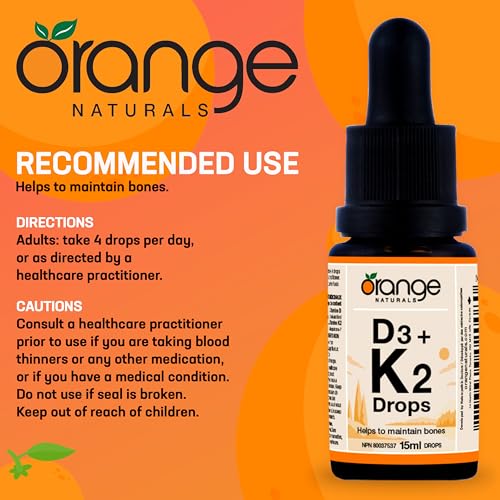 Orange Naturals - Vitamine D3+K2