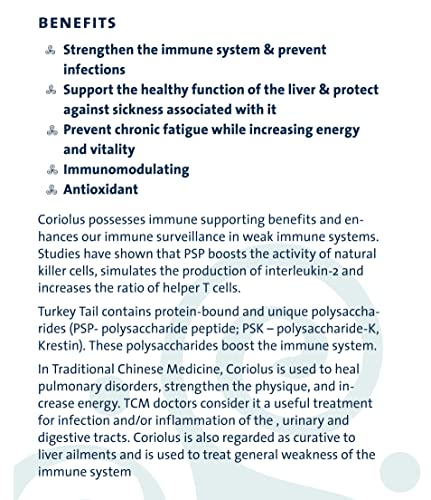 PURICA - Turkey Tail - Coriolus