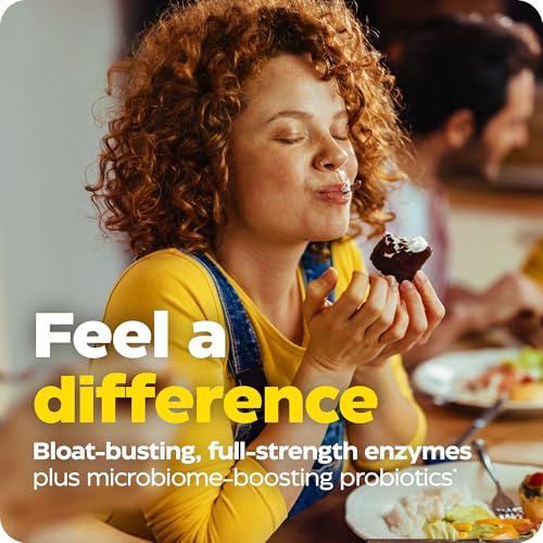 Enzymedica - Digest Gold + PROBIOTICS, 45 Vegan Capsules - Digestive Aid to Reduce Gas and Probiotics for GI Health - Indigestion, Bloating and Heartburn Relief - Non-GMO & Gluten-Free