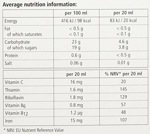 Salus Floradix Fer et Vitamines Liquide | Supplément de Fer à Base de Plantes pour Femmes, Hommes et Enfants | Végétarien, Sans Produits Laitiers et Sans OGM (500ml)