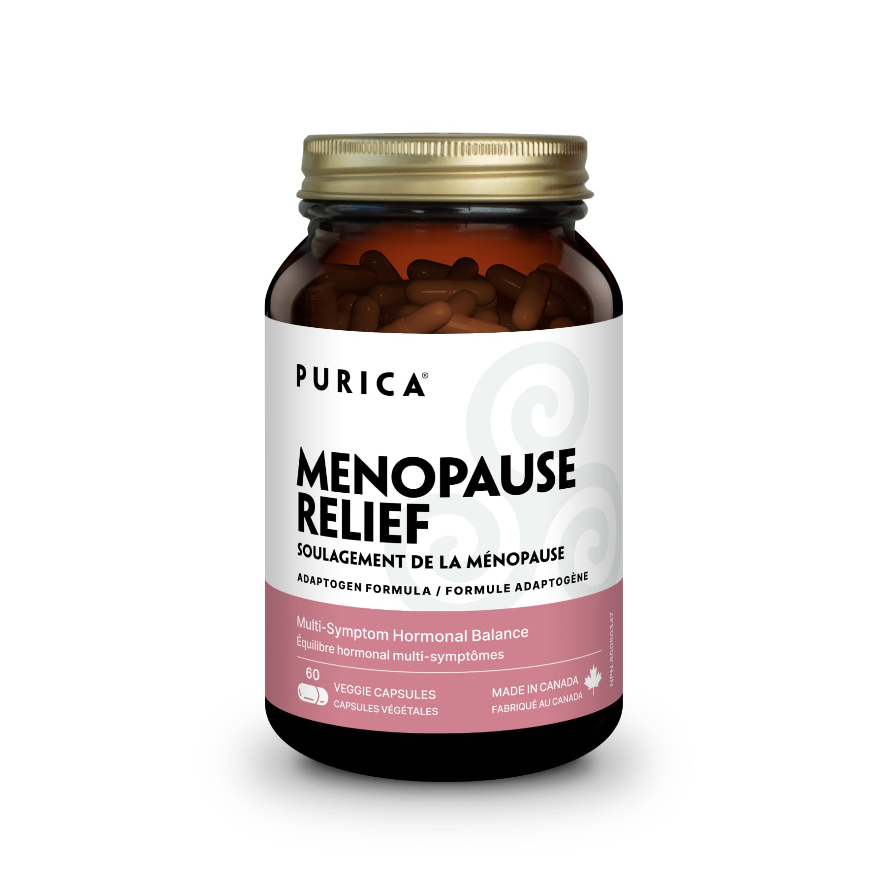 PURICA Équilibre Ménopause - Supplément de soutien pour la ménopause pour femmes