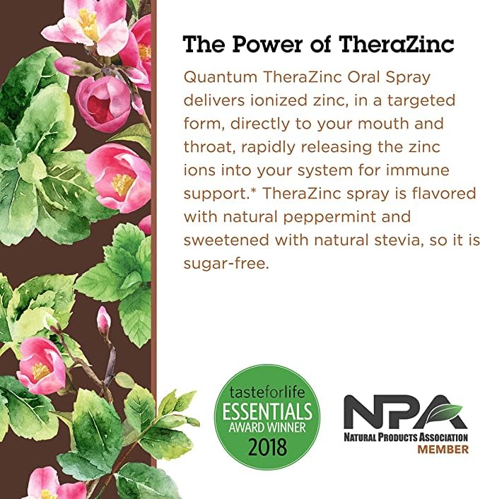 Quantum Health, TheraZinc Spray, 4 Ounce