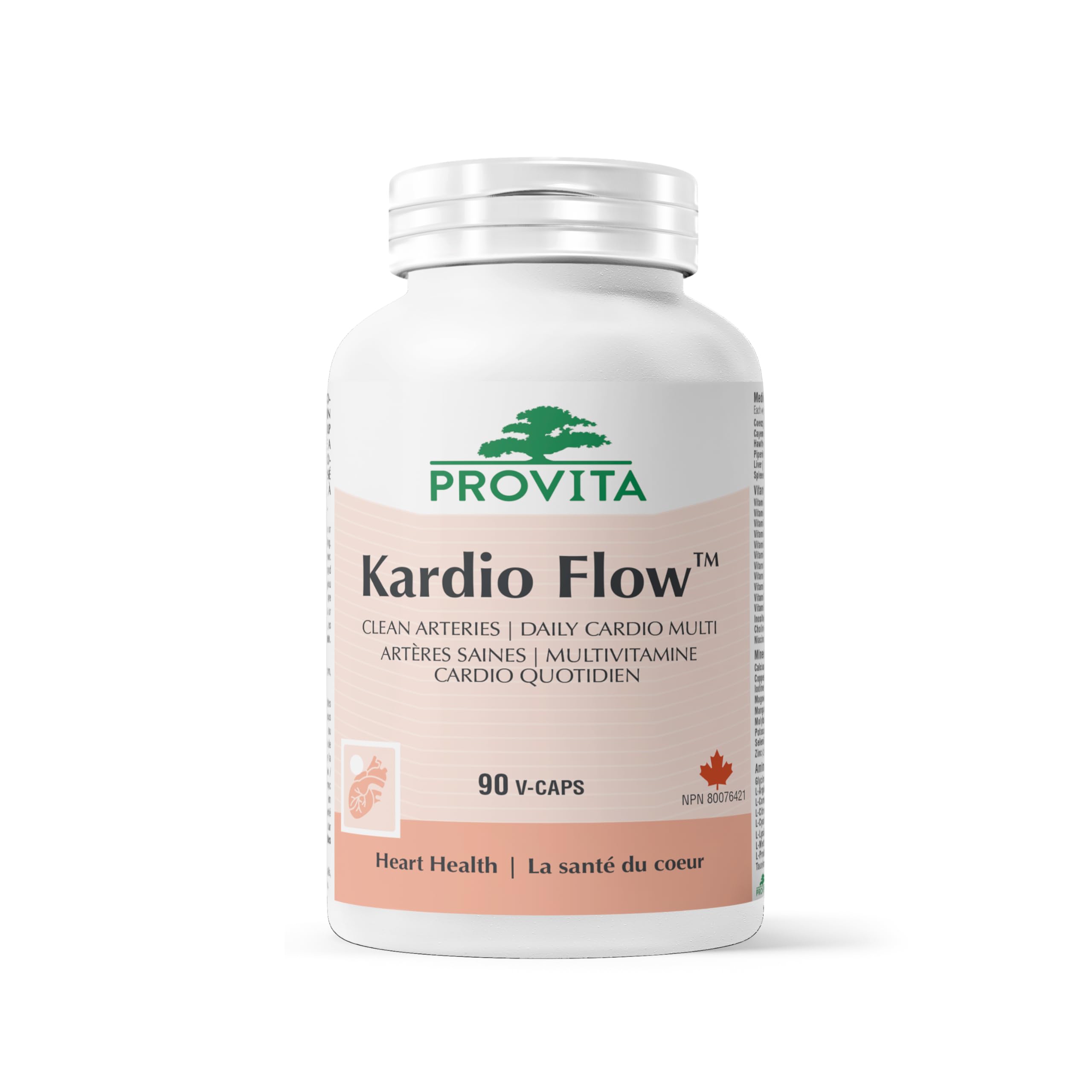 Kardio Flow™ par Provita (Fabriqué au Canada) 90 gélules végétales