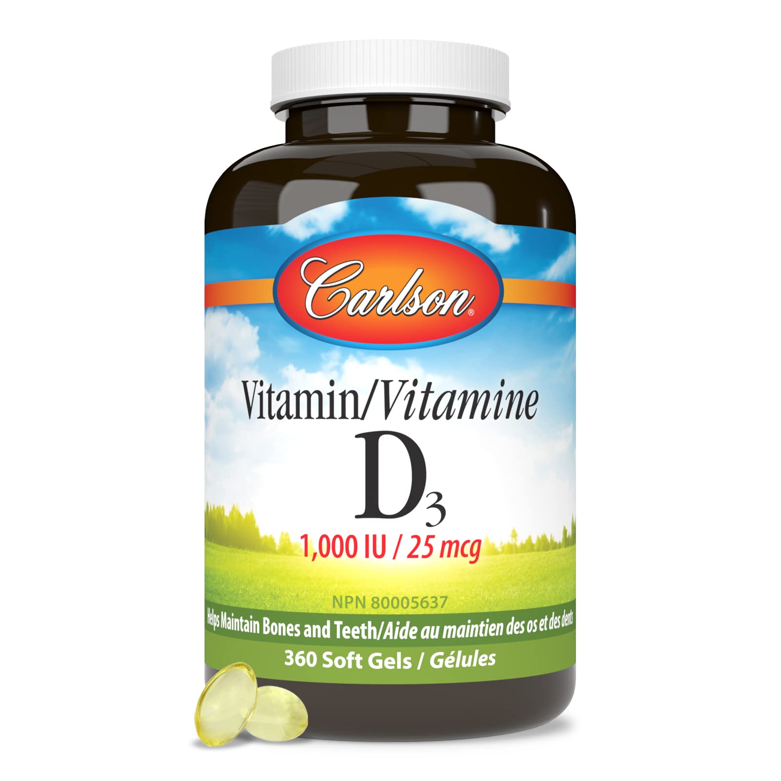 Carlson Vitamin D3 IU