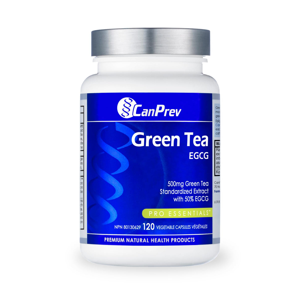 CanPrev Green Tea Extract Capsules, 500mg, 50% EGCG, Vegan, 120 Veg Caps