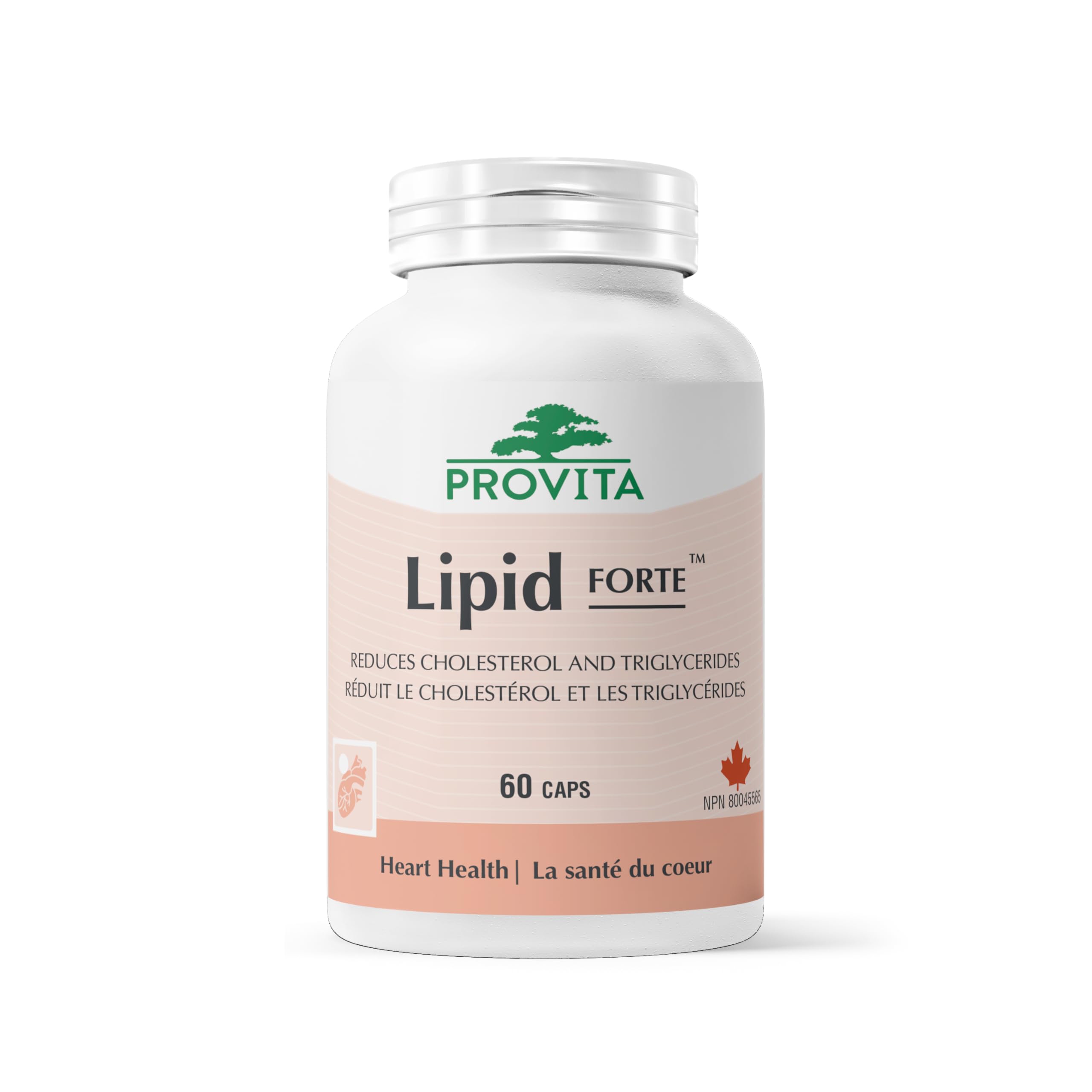 Contrôle du cholestérol Lipid Pro - Harmonie lipidique naturelle (60 gélules)