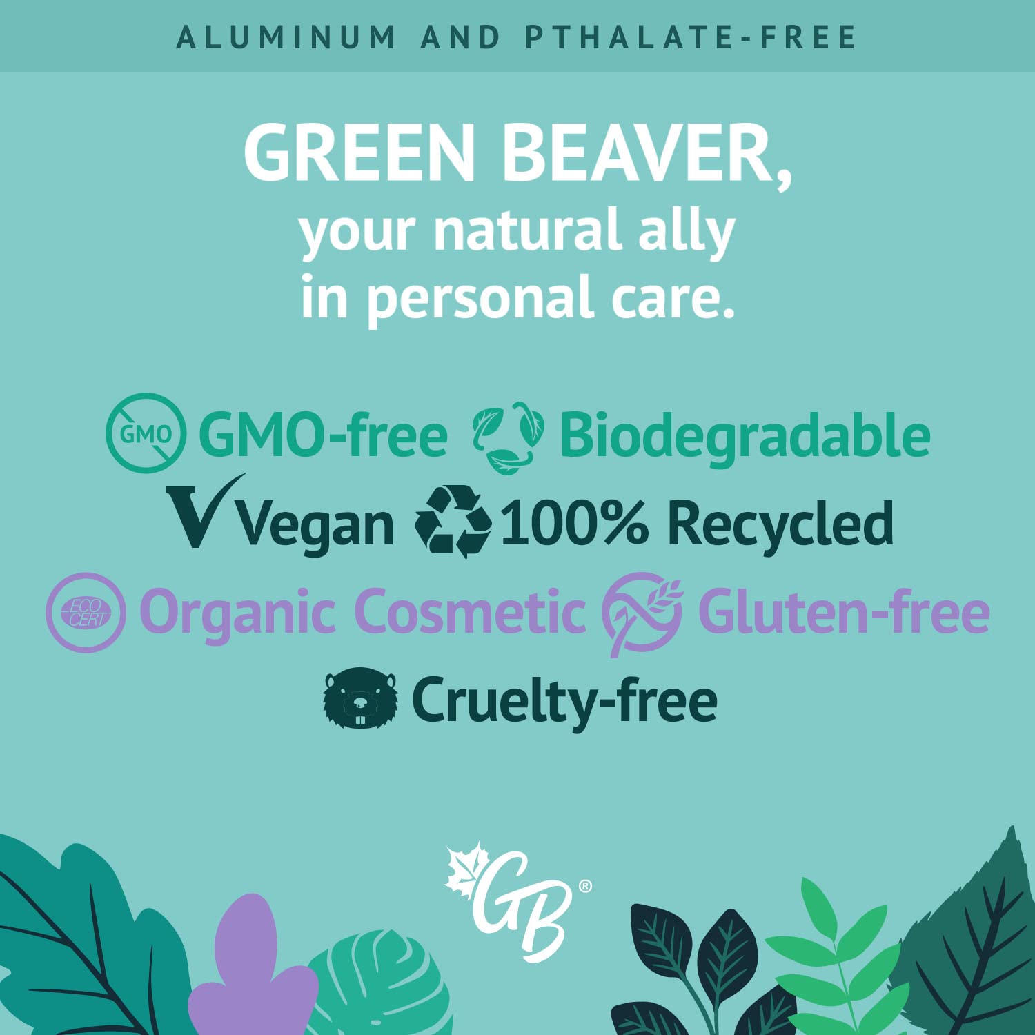 Green Beaver All Natural Body Deodorant, Paraben & Aluminum-Free For Normal & Sensitive Skin, Bliss, 1-pack