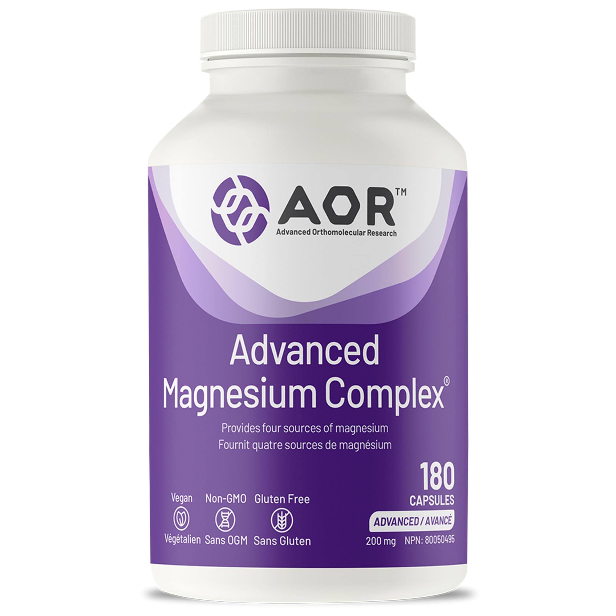AOR Complexe de Magnésium Avancé 200mg