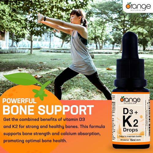 Orange Naturals - Vitamin D3+K2