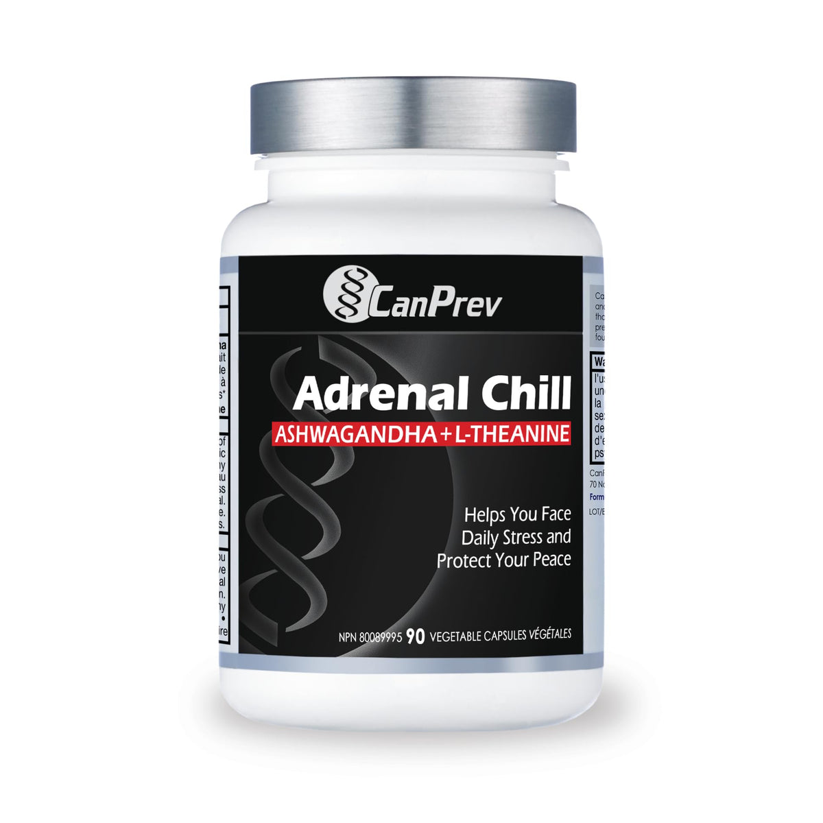 CanPrev Adrenal Chill, Ashwagandha Supplement, 90 Capsules, 45-Day Supply