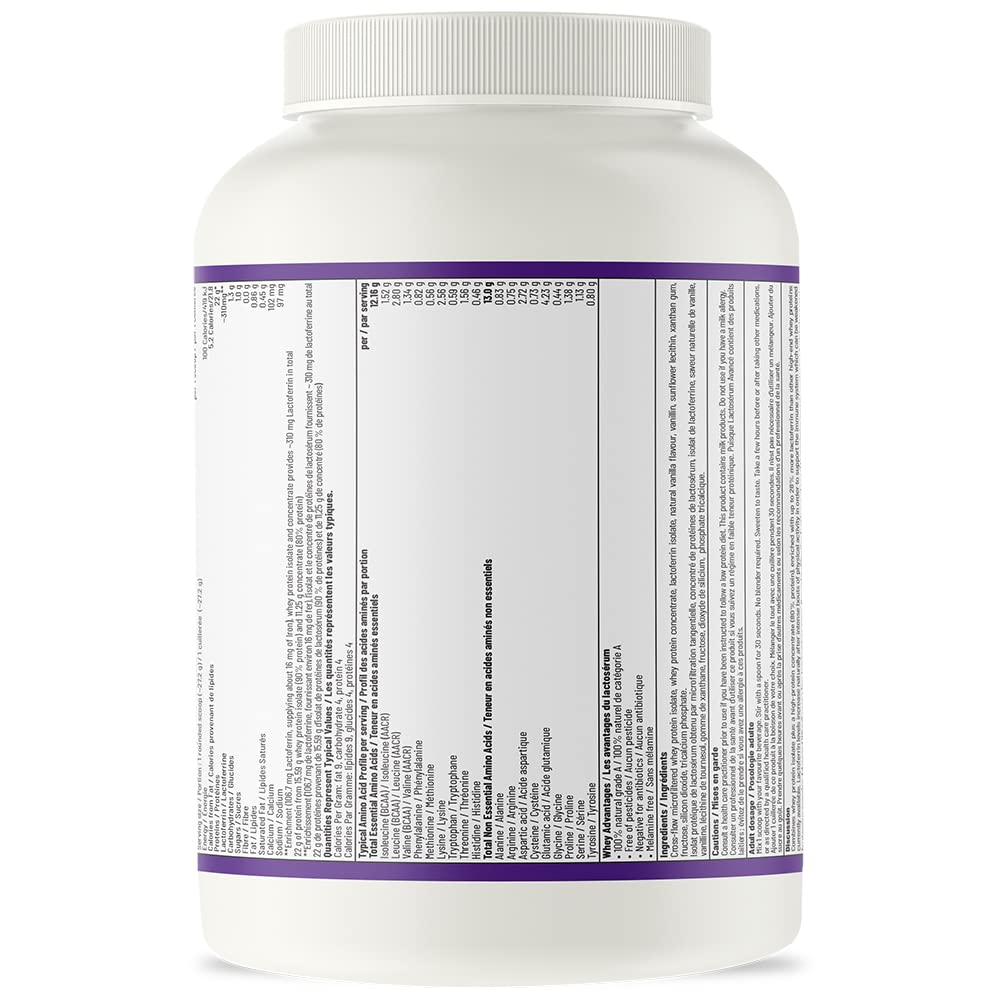 Protéine de Lactosérum Avancée 1kg