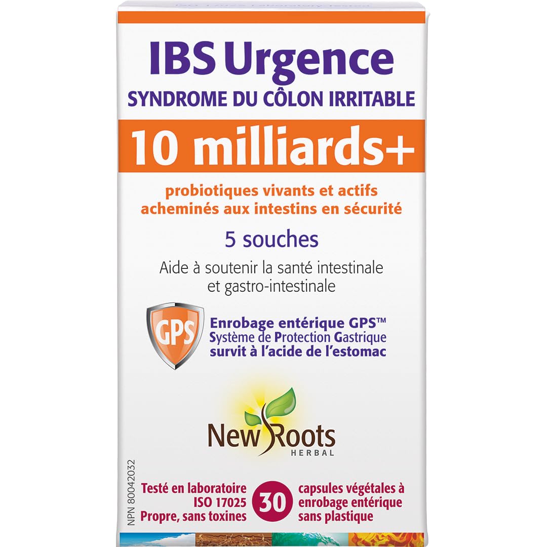 New Roots Herbal Probiotiques Urgence SCI 10 Milliards+