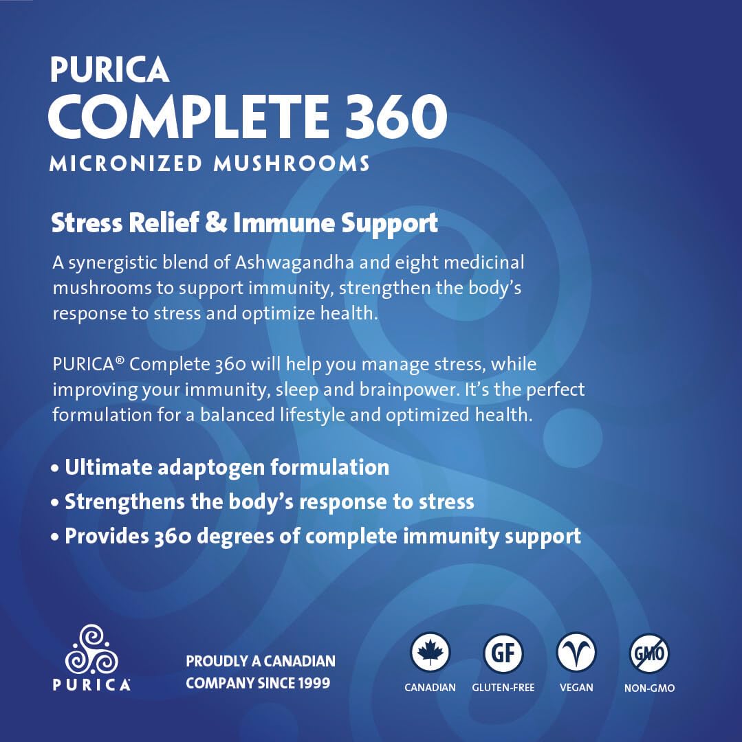 PURICA Complément biologique aux champignons 360