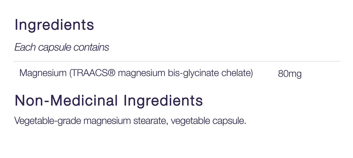 CanPrev Magnesium Bisglycinate, 80 mg, 240 Capsules, 240-Day Supply
