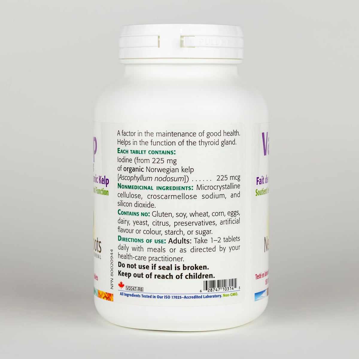 New Roots Herbal - Kelp 225 mg Made with Organic Kelp