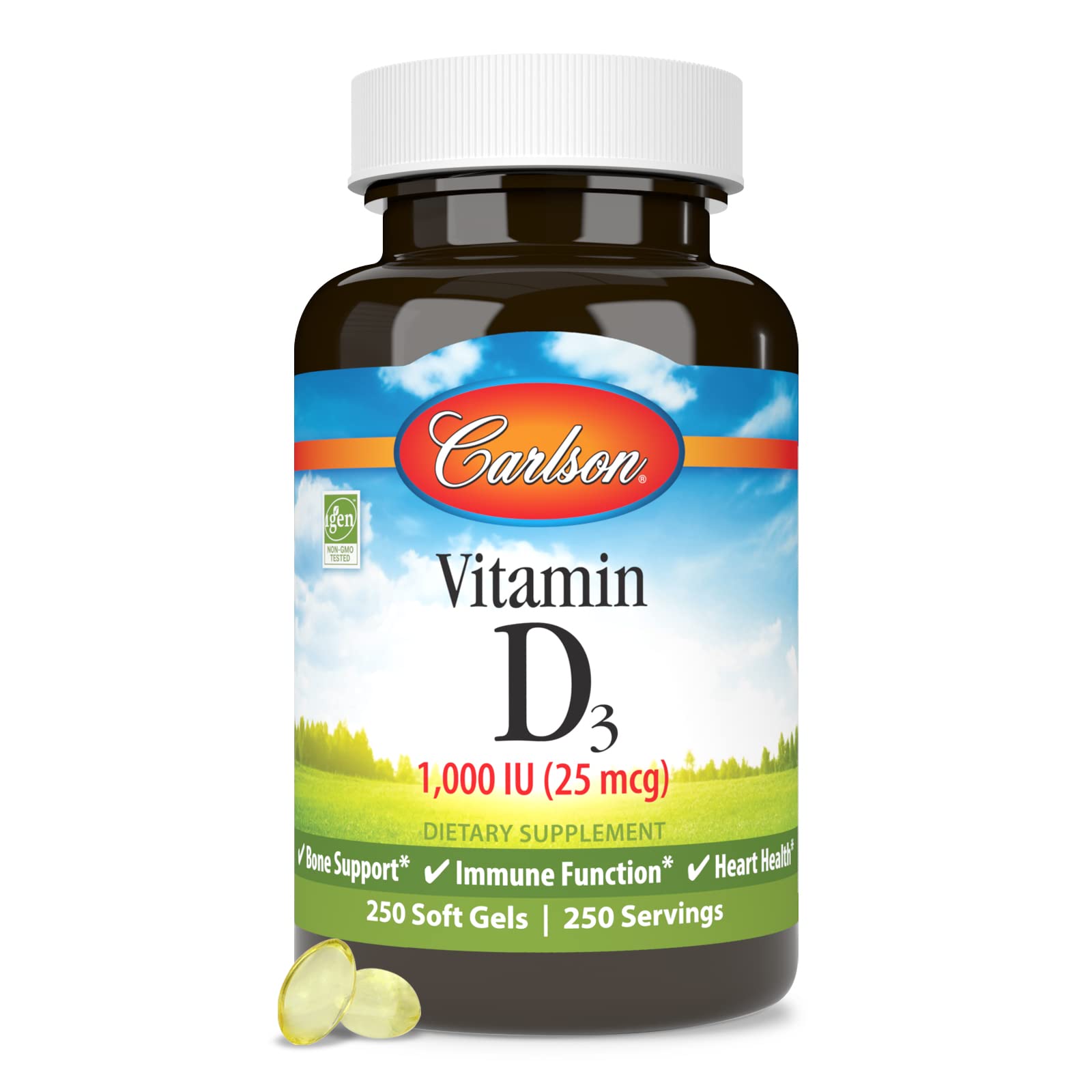 Carlson Vitamine D3 1000 UI
