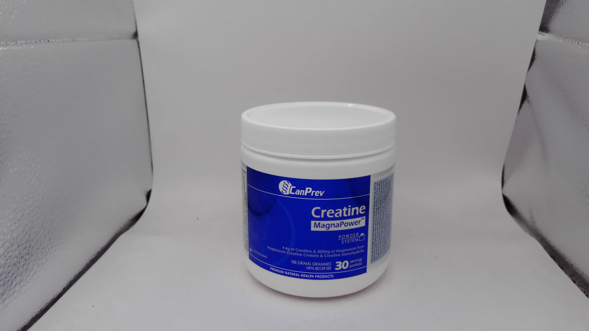 CanPrev Creatine MagnaPower Powder, 4.4g Creatine & 200mg Magnesium, 188g