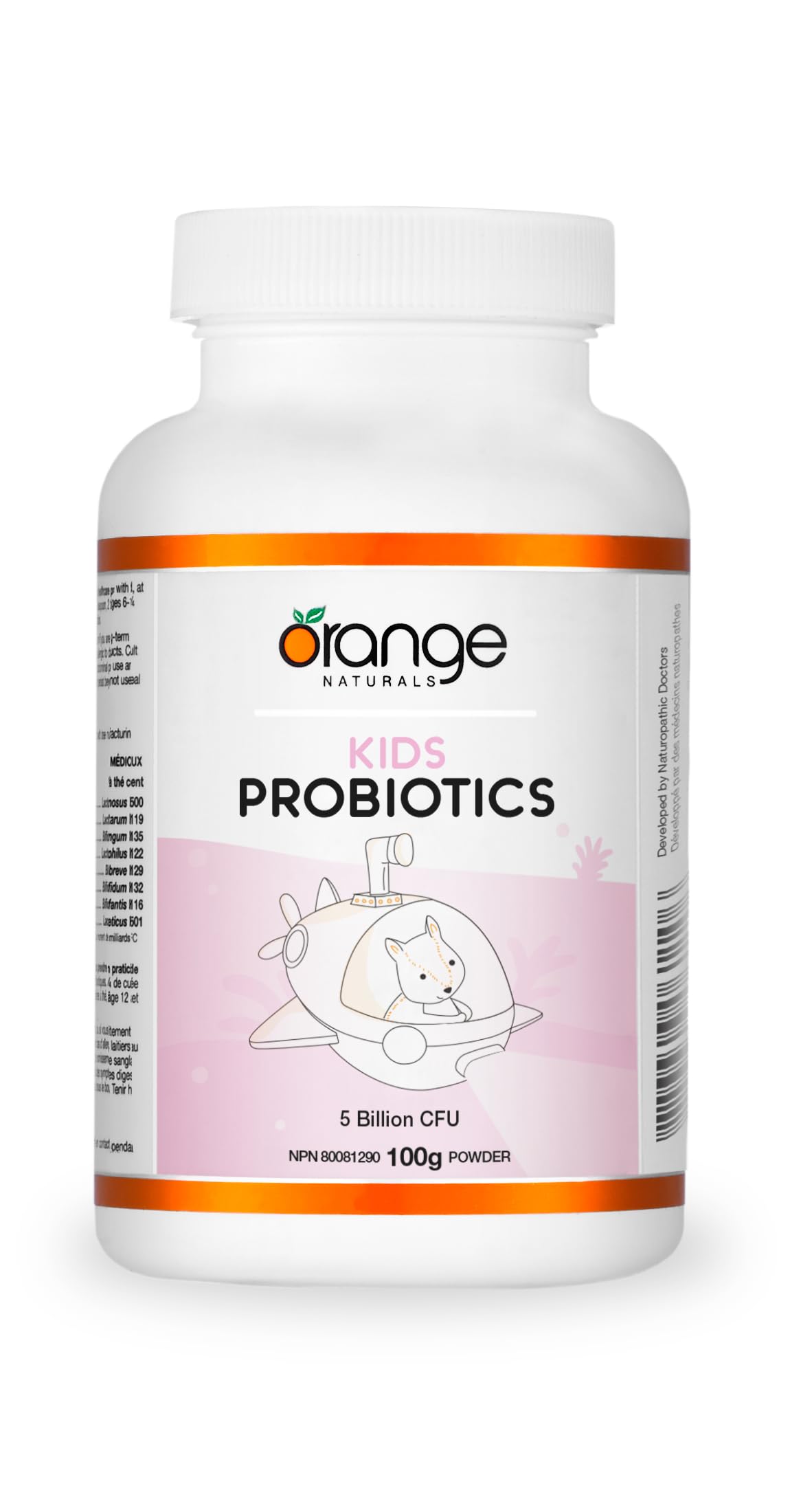 Orange Naturals - Probiotic Powder toddler-teen 5 billion CFU, 100g