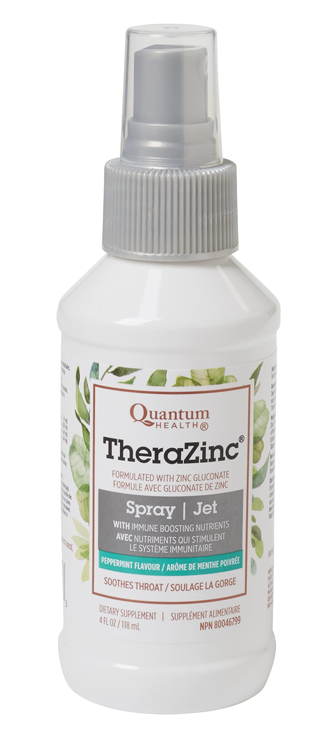Quantum Health, TheraZinc Spray, 4 Ounce