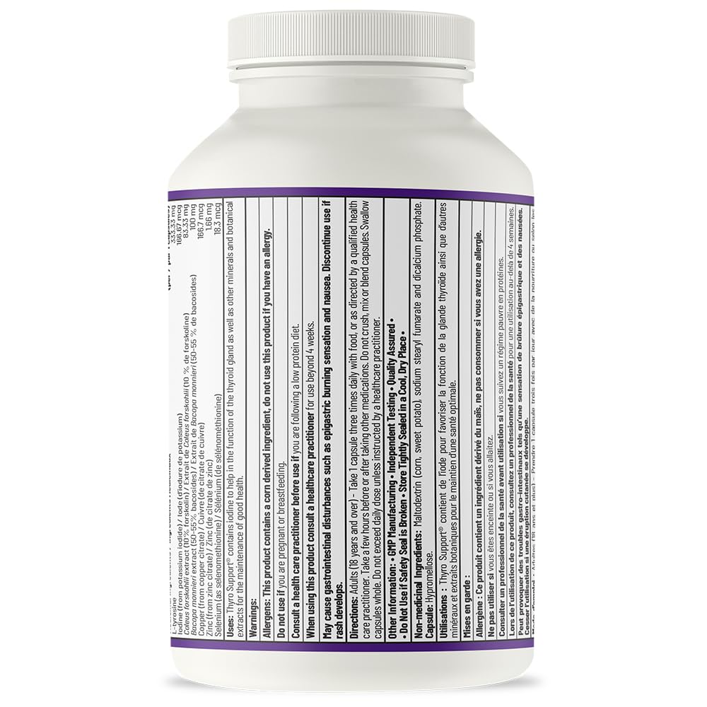 AOR - Thyro Support - 90 gélules - Soutien de la fonction thyroïdienne