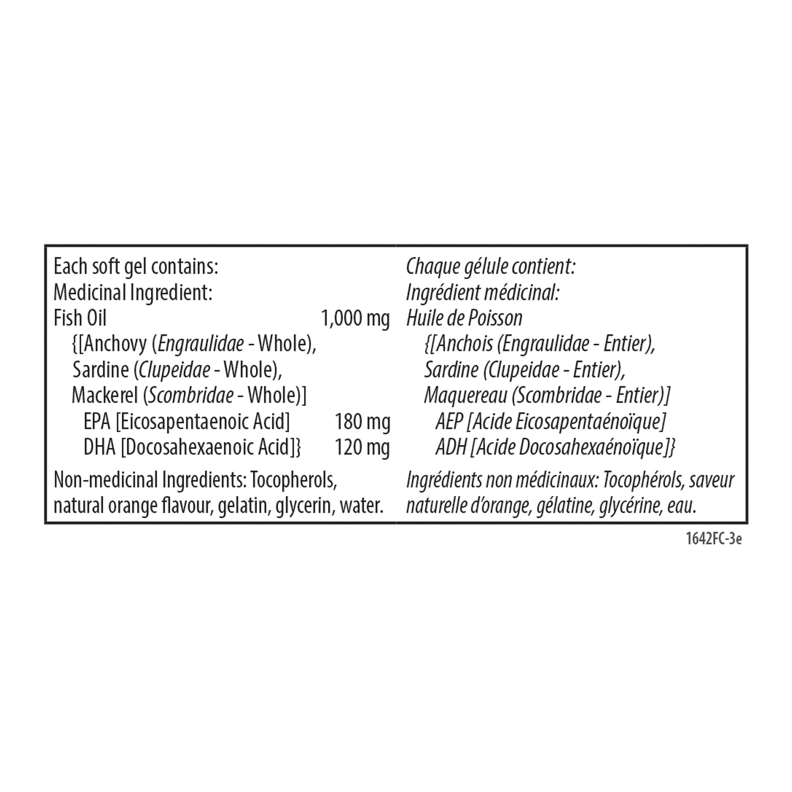 Carlson - Huile de poisson de très haute qualité, 350 mg d'oméga-3, supplément d'huile de poisson norvégienne, huile de poisson sauvage oméga-3, capsules d'huile de poisson issues de sources durables, supplément d'oméga-3