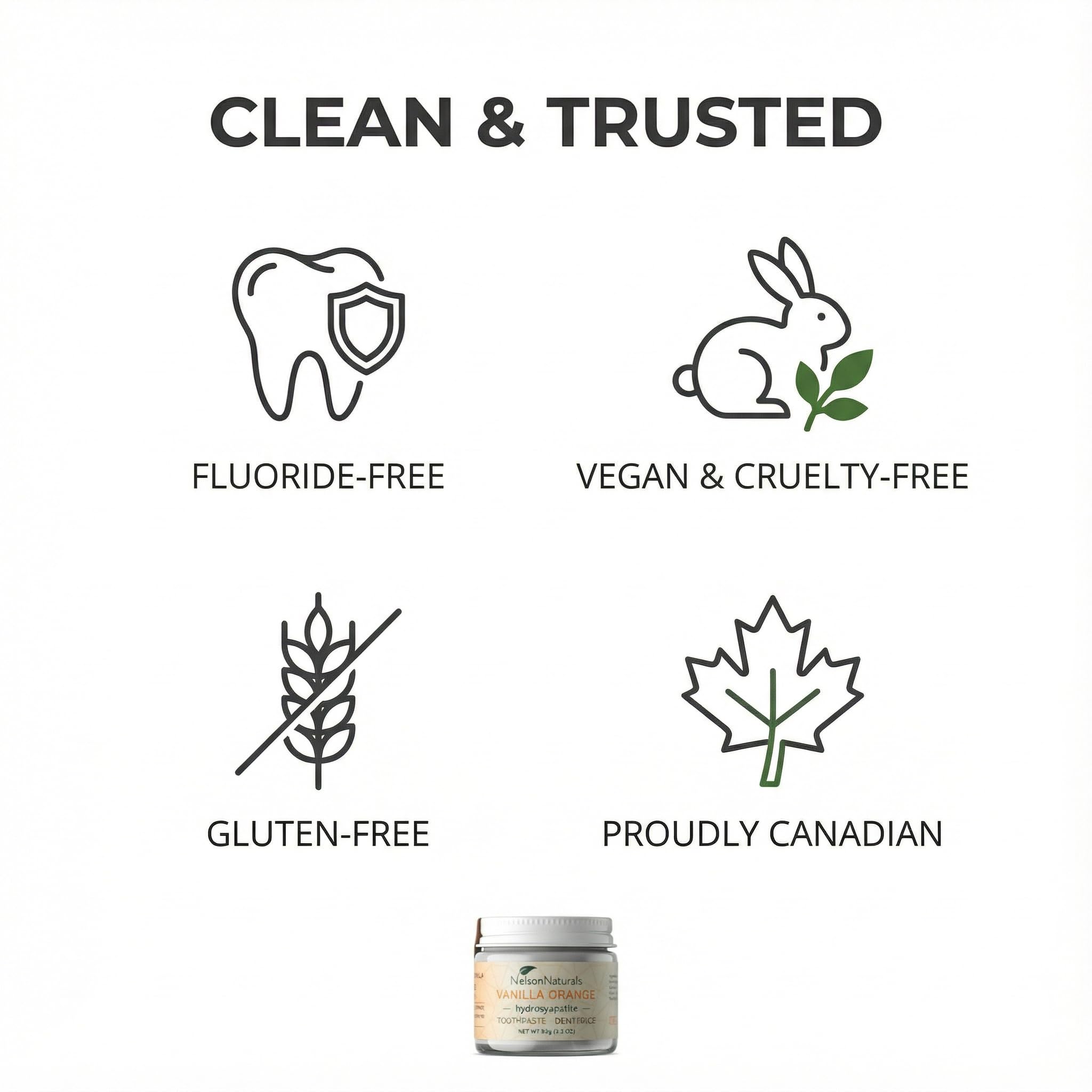 Dentifrice Nelson Naturals