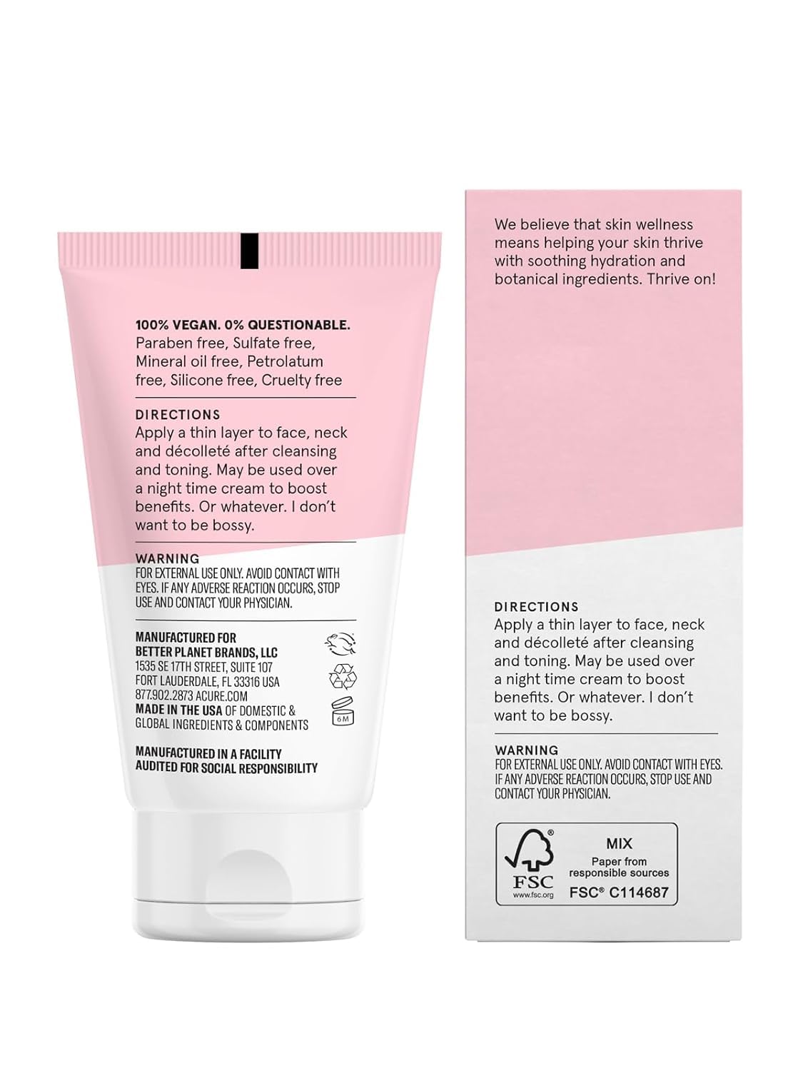 Acure 0813424020994 Seriously Soothing Cloud Cream, 1.7 Fl. Oz (Packaging May Vary)