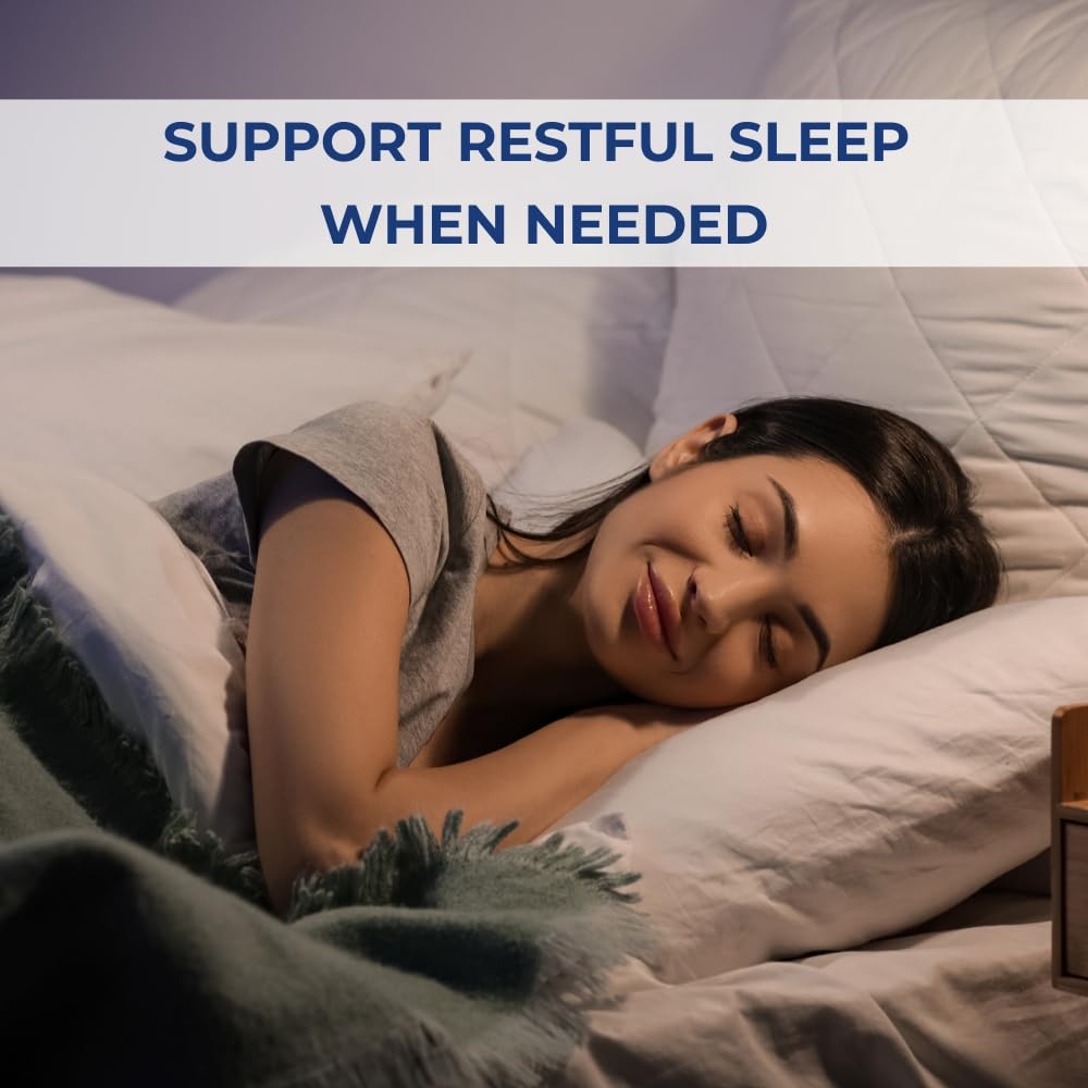 Nature’s Harmony Sleep Tight Liquid Melatonin 3 mg – Sleep Quality & Circadian Rhythm Support – Berry Flavour – 50 mL Liquid Drops