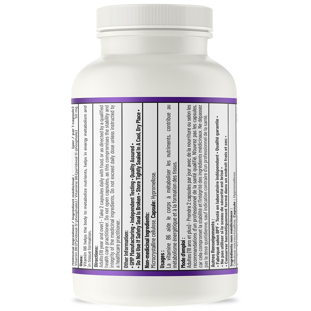 AOR P5P Complément de Vitamine B6 50 mg