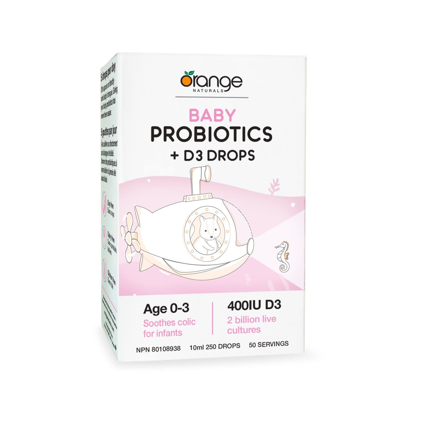 Orange Naturals - Probiotiques pour enfants
